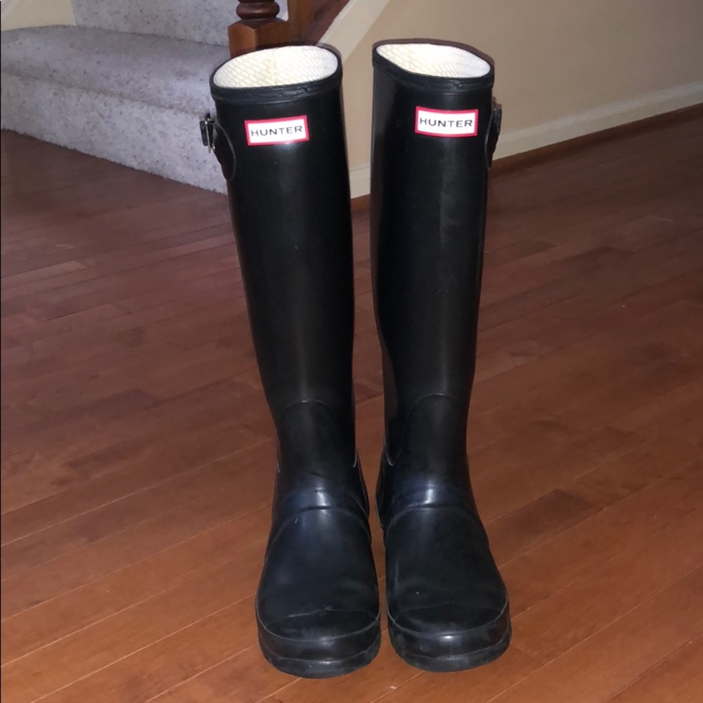 Hunter rain boots